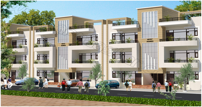 1110 sq ft 2 BHK Independent 2nd Floor of G+2 | Zirakpur Patiala Highway | Zirakpur | Punjab | Apnaa Ghar