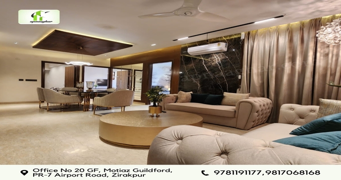 3 BHK 1549 sq ft| Independent floor| Pent House |Flat |Independent House|Derabassi|Kharar | Mohali | Chandigarh| Punjab | Zirakpur| apnaaghar.com | 9781191177
