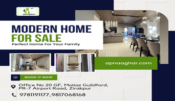 3  BHK 1855 sq ft| Independent floor| Pent House |Flat |Independent House|Derabassi|Kharar | Mohali | Chandigarh| Punjab | Zirakpur| apnaaghar.com | 9781191177