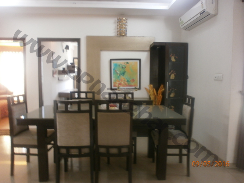 3 BHK well furnished  flat on GF of G+12 | VIP Road | Zirakpur | Punjab | Apnaaghar