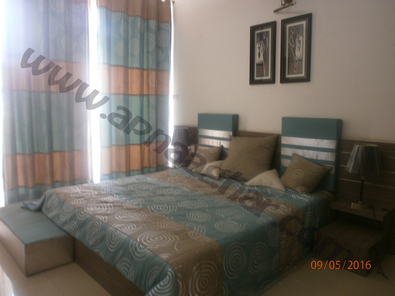 3 BHK well furnished  flat on GF of G+12 | VIP Road | Zirakpur | Punjab | Apnaaghar