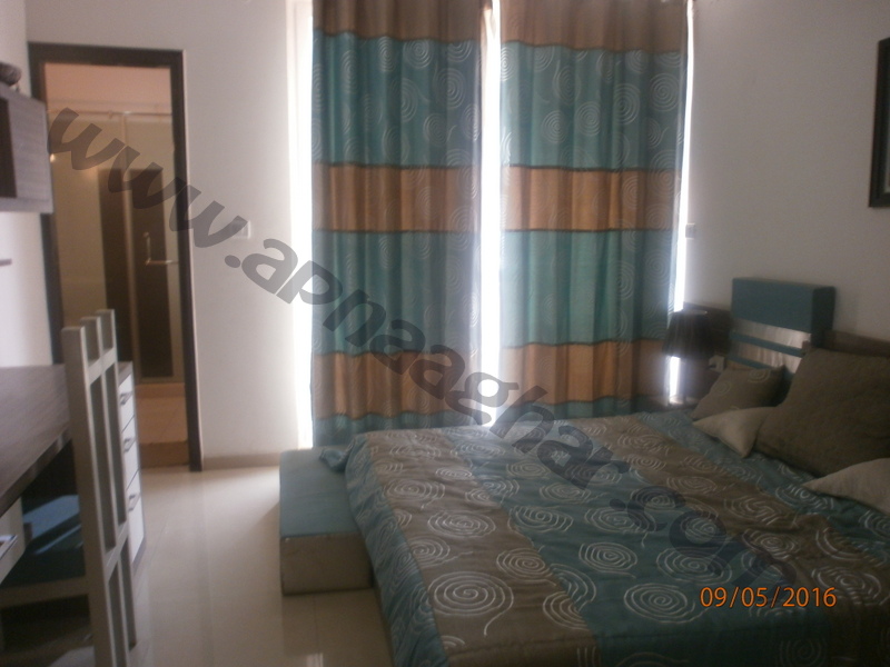 3 BHK well furnished  flat on GF of G+12 | VIP Road | Zirakpur | Punjab | Apnaaghar