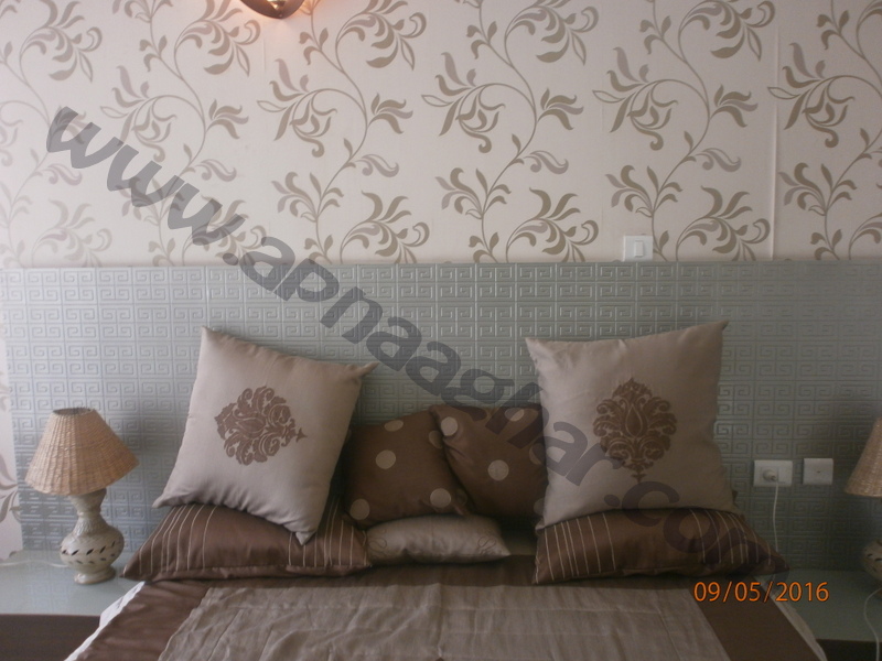 3 BHK well furnished  flat on 1st Floor of G+12 | VIP Road | Zirakpur | Punjab | Apnaaghar