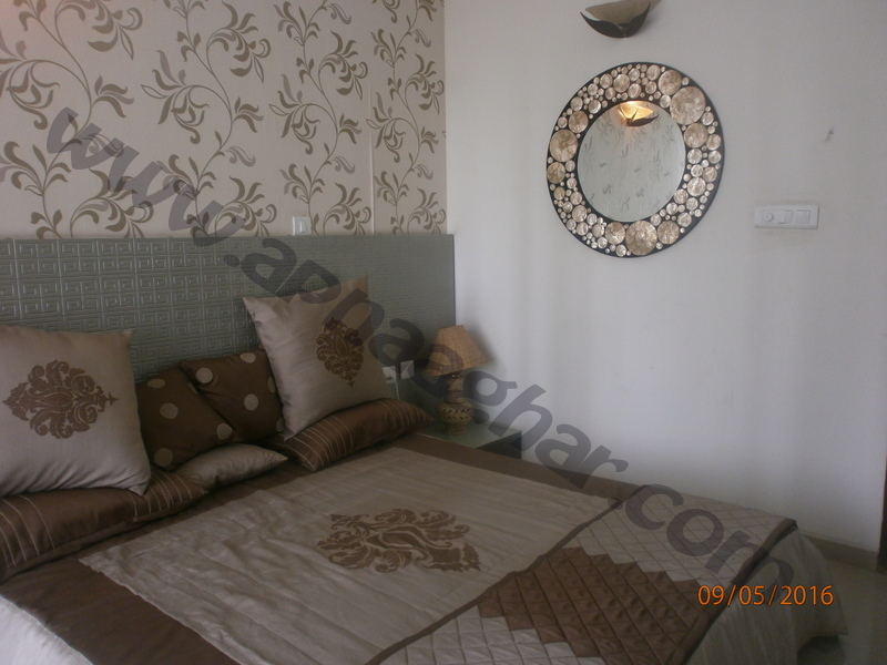 3 BHK well furnished  flat on GF of G+12 | VIP Road | Zirakpur | Punjab | Apnaaghar