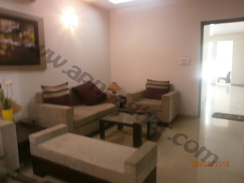 3 BHK well furnished  flat on 3rd Floor of G+12 | VIP Road | Zirakpur | Punjab | Apnaaghar