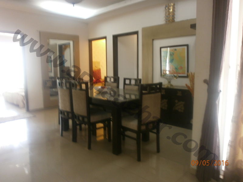 3 BHK well furnished  flat on GF of G+12 | VIP Road | Zirakpur | Punjab | Apnaaghar