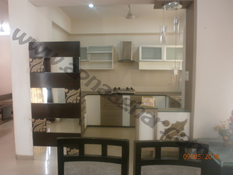 3 BHK well furnished  flat on GF of G+12 | VIP Road | Zirakpur | Punjab | Apnaaghar