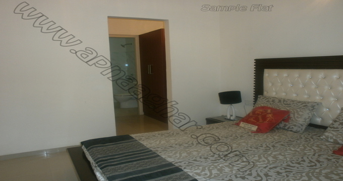 3 BHK flat with servant room 1417 sq ft 11th floor of S+13 | Zirakpur Patiala Highway | Punjab