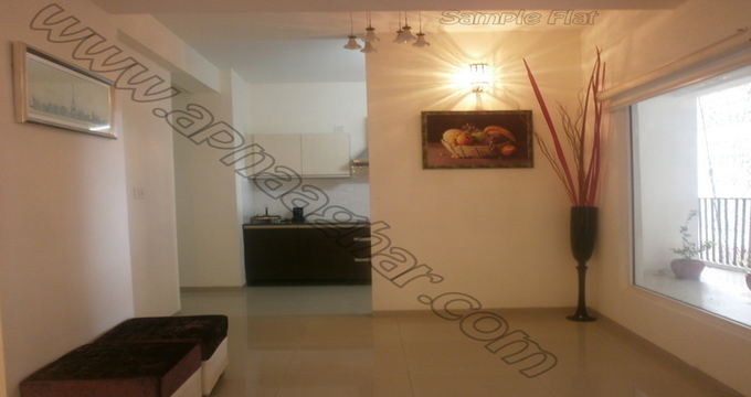 3 BHK flat with servant room 1417 sq ft 1st floor of S+13 | Patiala Zirakpur Highway | Punjab | Apnaaghar.com