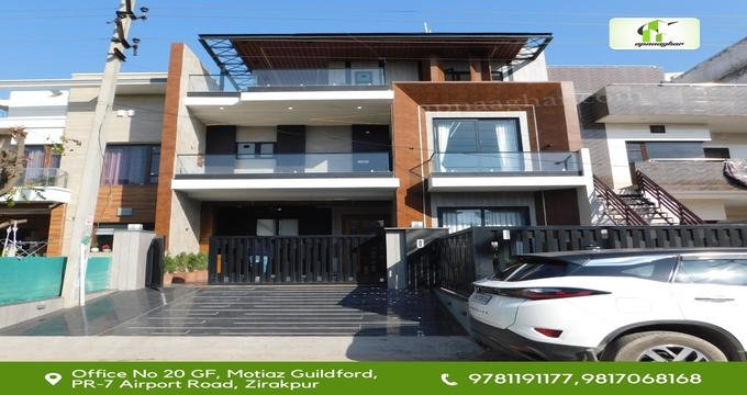 4 BHK|1800 sq ft| Villa | Duplex | Pent House |Flat |Independent House| Derabassi|Kharar | Mohali | Chandigarh| Punjab | Zirakpur| apnaaghar.com | 9781191177