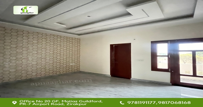 3 BHK 1350 sq ft| Villa | Duplex | Pent House |Flat |Independent House| Derabassi|Kharar | Mohali | Chandigarh| Punjab | Zirakpur| apnaaghar.com | 9781191177