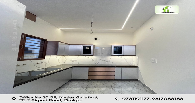 3 BHK 1350 sq ft| Villa | Duplex | Pent House |Flat |Independent House| Derabassi|Kharar | Mohali | Chandigarh| Punjab | Zirakpur| apnaaghar.com | 9781191177
