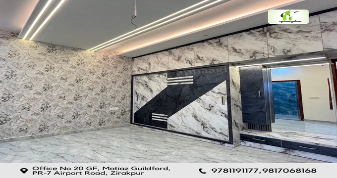 3 BHK 1350 sq ft| Villa | Duplex | Pent House |Flat |Independent House| Derabassi|Kharar | Mohali | Chandigarh| Punjab | Zirakpur| apnaaghar.com | 9781191177
