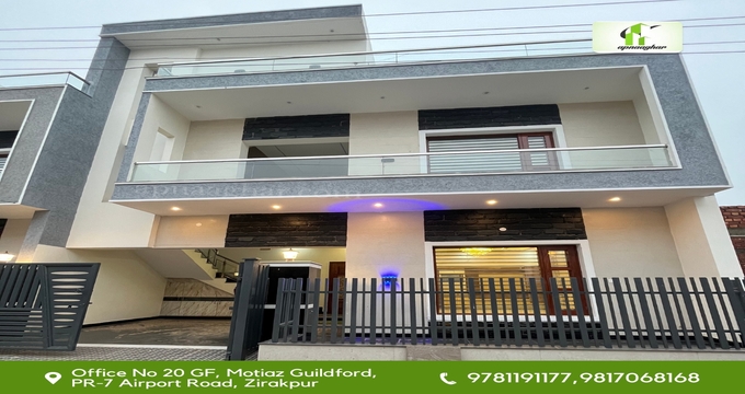 3 BHK 1350 sq ft| Villa | Duplex | Pent House |Flat |Independent House| Derabassi|Kharar | Mohali | Chandigarh| Punjab | Zirakpur| apnaaghar.com | 9781191177